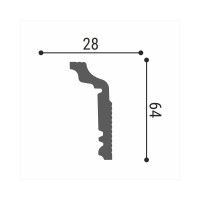 Потолочный плинтус Де-Багет Декор ДП 05/70 00-00001066