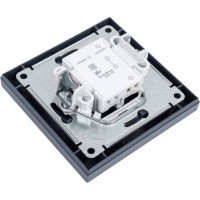1-клавишный выключатель Systeme Electric AtlasDesign Грифель сх.1, 10АХ, в сборе SE ATN000712