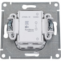 Нажимная кнопка Systeme Electric AtlasDesign Жемчуг сх.1, 10АХ, механизм SE ATN000415