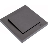 1-клавишный выключатель Systeme Electric AtlasDesign Мокко сх.1, 10АХ, в сборе SE ATN000612