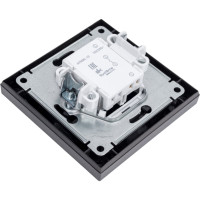 1-клавишный выключатель Systeme Electric AtlasDesign Мокко сх.1, 10АХ, в сборе SE ATN000612
