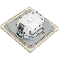 2-клавишный выключатель Systeme Electric Glossa Платина сх.5, 10AX в сборе SE GSL001252