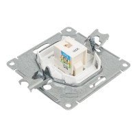 Телефонная розетка Systeme Electric Glossa Алюминий RJ11 SE GSL000381T