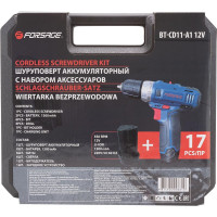 Аккумуляторная дрель-шуруповерт Forsage BT-CD11-A1 50517
