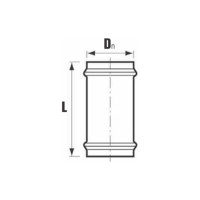 Ремонтная скользящая муфта ХЕМКОР НПВХ 110 мм 2181107 52267