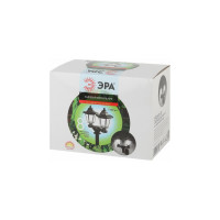 Садовый светильник ЭРА ERASV0101 на солнечной батарее, пластик, черный, 150 см Б0049551