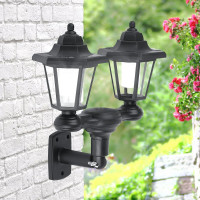 Садовый светильник ЭРА ERASV0101 на солнечной батарее, пластик, черный, 150 см Б0049551