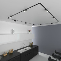 Трековый светильник Elektrostandard Slim Magnetic HL01 6W 4200K черный 85009 01 a057197