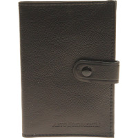 Бумажник водителя BLACK натуральная кожа в коробке с клапаном на кнопке Автостоп БВЛК5Л 912322