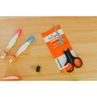 Канцелярские ножницы Calligrata 16.5 см пластиковые ручки 1293675