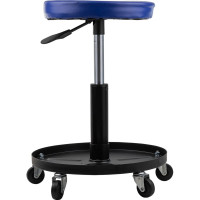 Вращающийся регулируемый стул автослесаря на колесах Forsage F-TR6201C(50548)
