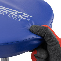 Вращающийся регулируемый стул автослесаря на колесах Forsage F-TR6201C(50548)