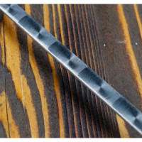 Узбекский шампур для шашлыка с деревянной ручкой и узором СИМАЛЕНД 50 см 3815913