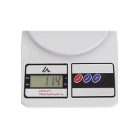 Кухонные электронные весы LUAZON LVK-704 до 7 кг, белые 602993