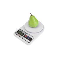 Кухонные электронные весы LUAZON LVK-704 до 7 кг, белые 602993