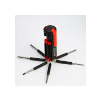 Многофункциональный инструмент Мастер К мультитул, 8в1 , 6 LED, 3 Вт, 3 ААА, 12x4 см 454284