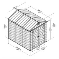 Хозблок Palram SKYLIGHT 703389