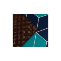 Коврик Доляна Бурлеск 40х60 см, цвет синий 5058233