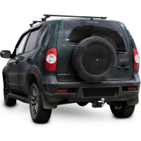 Фаркоп под квадрат Шевроле Нива 2002-2020/Lada Niva 2123 Лада Нива 2020-2021/Niva Travel BERG F.6016.002