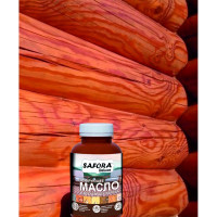 Масло для дерева SAFORA тонирующее, с воском, темный орех МД150/5