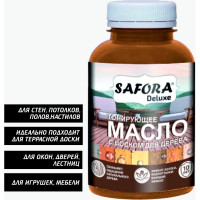 Масло для дерева SAFORA тонирующее, с воском, дуб МД150/2