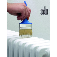 Эмаль для радиаторов отопления и металлоконструкций акриловая полуглянцевая SAFORA 0.8 кг ЭМ01