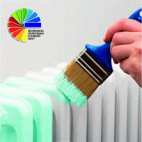 Эмаль для радиаторов отопления и металлоконструкций акриловая, полуглянцевая SAFORA 2.2 кг ЭМ02