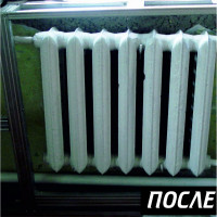 Эмаль для радиаторов отопления и металлоконструкций акриловая, полуглянцевая SAFORA 2.2 кг ЭМ02