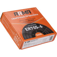 Проволока омедненная СВ-08Г2С (5 кг; 1 мм; кассета D200) ARMA ER70S61005