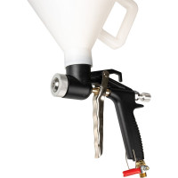 Грунтовочный краскопульт ARMA 4,6,8 мм, 3.5-5 атм, нейлоновый бак FR-301
