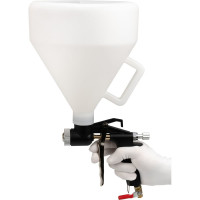 Грунтовочный краскопульт ARMA 4,6,8 мм, 3.5-5 атм, нейлоновый бак FR-301