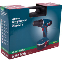 Аккумуляторная дрель-шуруповерт Кратон CDH-14-K 3 11 01 039