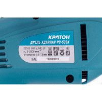 Дрель Кратон PD-530К 3 02 01 006