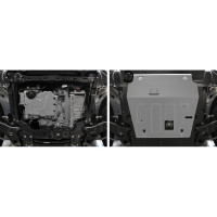 Защита картера, КПП Rival Geely Azkarra 2019-/Atlas Pro 2021-/Belgee X70 2024-, 333.1926.1