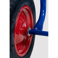 Строительная, двухколесная тачка Variant ПРОМО 110 л, 2 колеса 3.25/3.00-8, корыто 0.7 мм. 12110Пм