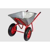 Строительная двухколесная усиленная тачка Variant 110 л, 2 колеса 4.80/4.00-8, грузоподъемность 180кг. 12110