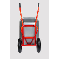 Строительная двухколесная усиленная тачка Variant 110 л, 2 колеса 4.80/4.00-8, грузоподъемность 180кг. 12110