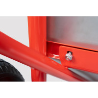 Строительная двухколесная усиленная тачка Variant 110 л, 2 колеса 4.80/4.00-8, грузоподъемность 180кг. 12110