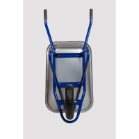 Строительная, одноколесная тачка Variant, ПРОМО 110л, колесо 4.80/4.00-8, грузоподъемность 180кг, корыто 0.7 мм. 11110П