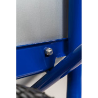 Строительная, одноколесная тачка Variant, ПРОМО 110л, колесо 4.80/4.00-8, грузоподъемность 180кг, корыто 0.7 мм. 11110П