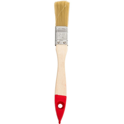 Плоская кисть HARDY 3/4” серия 30 натуральная светлая щетина 0200-300007