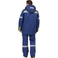 Костюм Эксперт Спецодежда Валдай-Норд, темно-синий/желтый, р. 52-54, рост 182-188 6446000061988