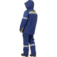 Костюм Эксперт Спецодежда Валдай-Норд, темно-синий/желтый, р. 52-54, рост 182-188 6446000061988