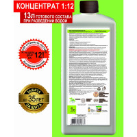Невымываемый антисептик для дерева SAFORA (концентрат 1:12; 1 литр) АН08