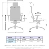 Кресло МЕТТА Samurai K-3.05 MPES, черный z312423662