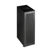 Шкаф TWT 19" Business, 18U 600x1000, черный, передняя дверь перфорированная, задняя дверь распашная перфорированная CBB-18U-6x10-P1 TWT-CBB-18U-6x10-P1