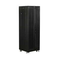 Шкаф TWT 19" Business, 18U 600x1000, черный, передняя дверь перфорированная, задняя дверь распашная перфорированная CBB-18U-6x10-P1 TWT-CBB-18U-6x10-P1