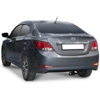 Фаркоп для Hyundai Solaris I 2010-2017/Kia Rio III 2011-2017, шар A, 1200/75 кг BERG F.2313.001