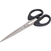 Канцелярские ножницы Calligrata Офис 15.5 см пластиковые ручки 1293674