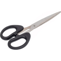 Канцелярские ножницы Calligrata Офис 15.5 см пластиковые ручки 1293674